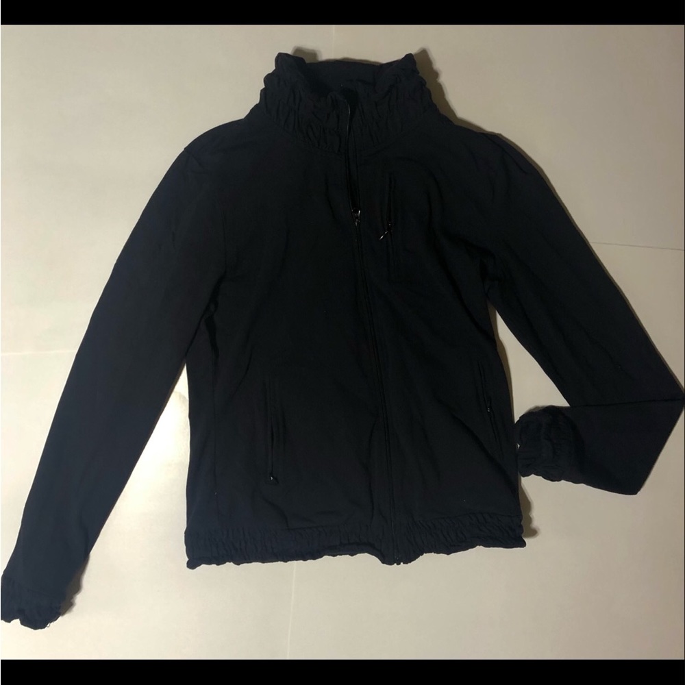 4-Prana black long sleeve tee